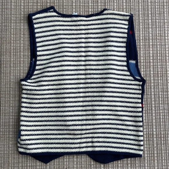 Vintage retro Early 1990’s Red Camel Cardigan Sweater, Size large - Picture 5 of 7